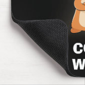 Geen koffie? Geen werknemer Muismat (Hoek)