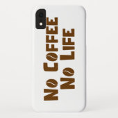 Geen koffie-leven Case-Mate iPhone case (Achterkant)