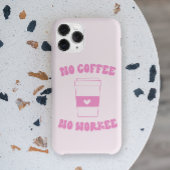 Geen koffie met geen flauwekul Case-Mate iPhone case