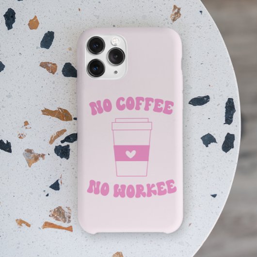 Geen koffie met geen flauwekul Case-Mate iPhone case