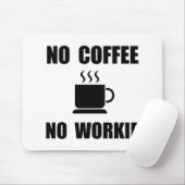 Geen koffie muismat (Met muis)