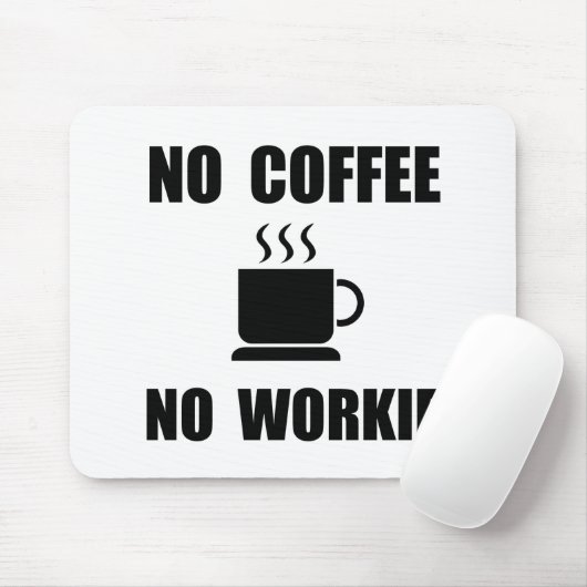 Geen koffie muismat (Met muis)