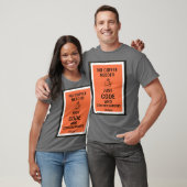 Geen koffie nodig—Gewoon Code en Gesprekken T-shirt (Unisex)