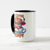 Geen koffie veel chagrijnig mok (Voorkant links)