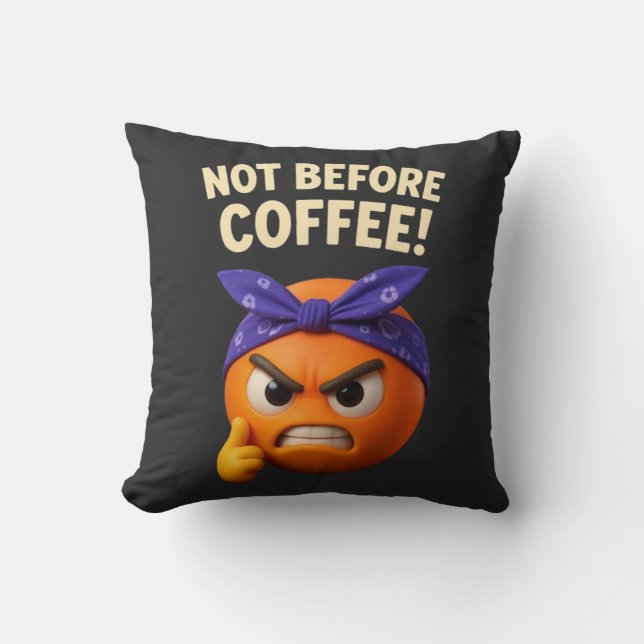 Geen koffie voor Bofere Kussen (Voorkant)