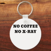 Geen koffie zonder foto sleutelhanger (Voorkant)