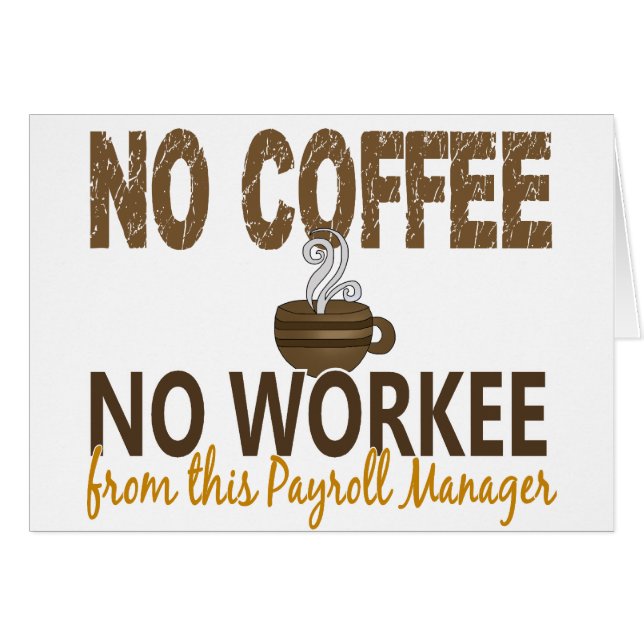 Geen Koffie zonder loonlijstmanager (Voorkant Horizontaal)