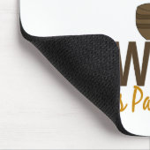 Geen Koffie zonder loonlijstmanager Muismat (Hoek)