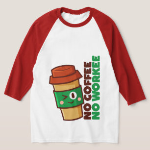 Geen koffie zonder Mannen T-shirts