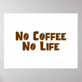 Geen koffie zonder Poster (Voorkant)