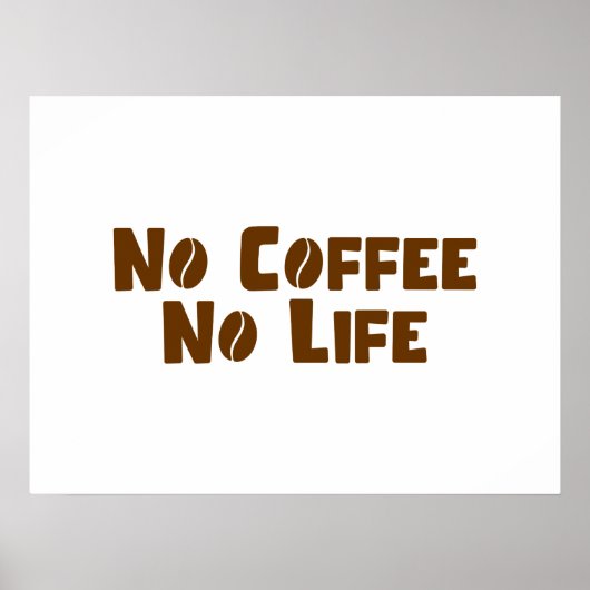 Geen koffie zonder Poster (Voorkant)