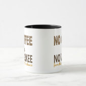 Geen koffie zonder Vliegtuig Mok (Midden)