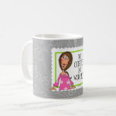 Geen koffie zonder werk koffiemok (Voorkant links)