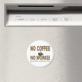 Geen Koffie zonder werkende medische code Magneet (Insitu (Vaatwasser))