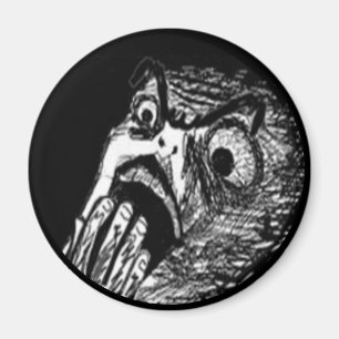 Geen komisch gezicht magneet