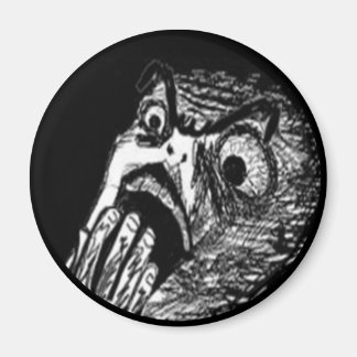 Geen komisch gezicht magneet