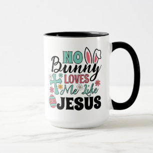Geen Konijn Houdt Van Mij Zoals Jezus Koffie Mok