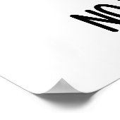 Geen Konijnenneus Grappige Konijnenwoordspelingen Poster (Hoek)