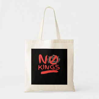 Geen Koning Eenvoudig Schone Vormgeving Tote Bag