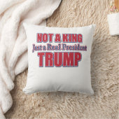 Geen koning, gewoon een echte president kussen (Deken)
