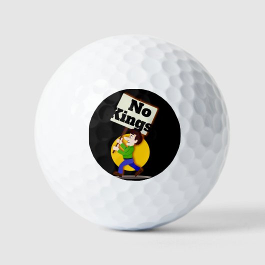 Geen Koning Golfballen (Voorkant)