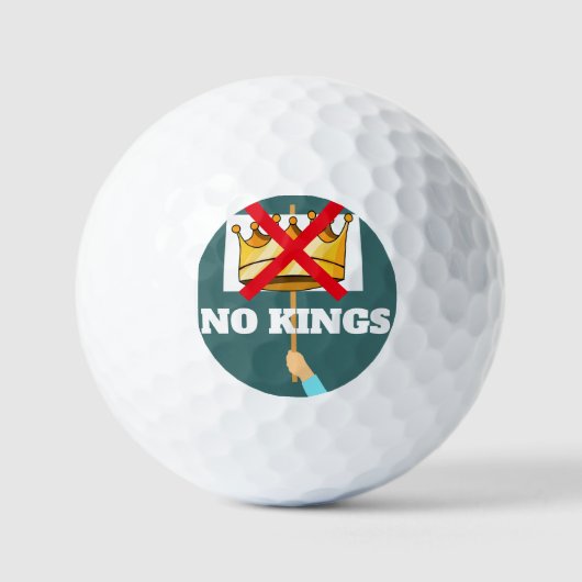 Geen Koning Golfballen (Voorkant)
