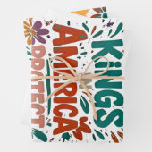 Geen Koning In Amerika Amerikaanse Democratie Inpakpapier Vel (In situ)