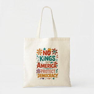 Geen Koning In Amerika Amerikaanse Democratie Tote Bag