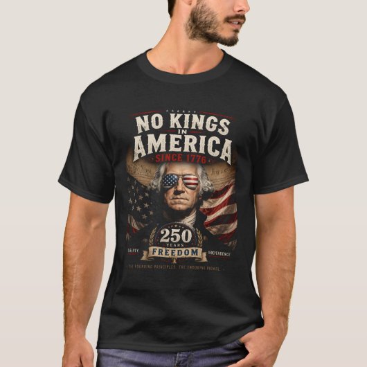 Geen Koning In Amerika  T-shirt (Voorkant)