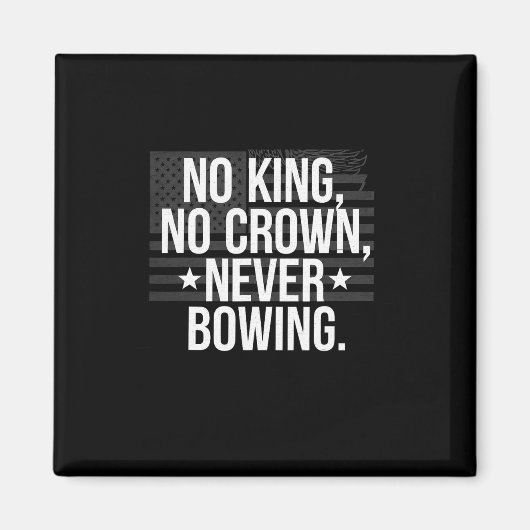 Geen Koning Magneet (Voorkant)
