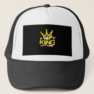 Geen Koning Minimalistisch Schoon Trucker Pet