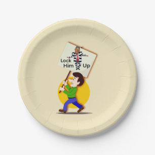 Geen Koning Papieren Bord