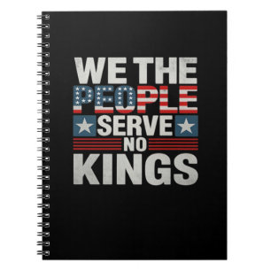 Geen Koning Patriottische Vrijheid Geen Koningen I Notitieboek