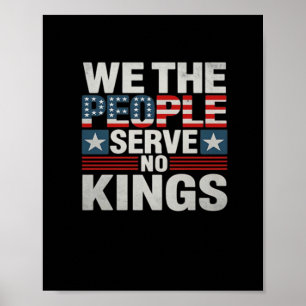 Geen Koning Patriottische Vrijheid Geen Koningen I Poster
