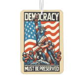 Geen koning redt de democratie luchtverfrisser (Achterkant)