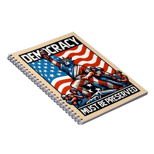 Geen koning redt de democratie notitieboek (Rechterzijde)