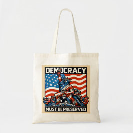 Geen koning redt de democratie tote bag