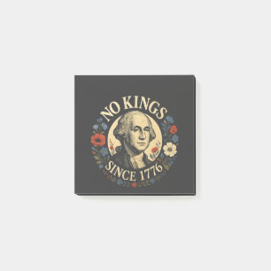 Geen Koning Sinds 1776 Amerikaanse Democratie Prot Post-it® Notes