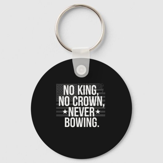 Geen Koning Sleutelhanger (Voorkant)