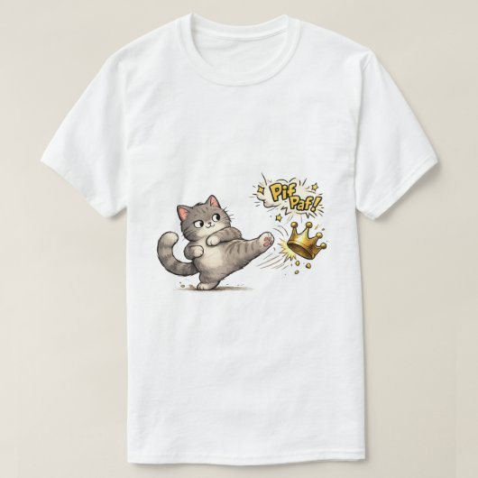 GEEN KONING T-SHIRT (Design voorkant)