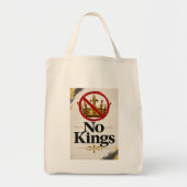 Geen Koning Tote Bag (Voorkant)
