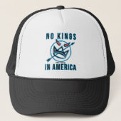 Geen Koning Turq Trucker Pet (Voorkant)