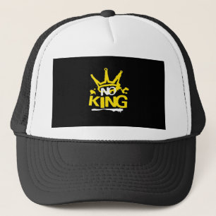 Geen Koning Vintage Stijl Trucker Pet
