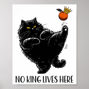 Geen koning woont hier, geen koningen in Amerika Poster