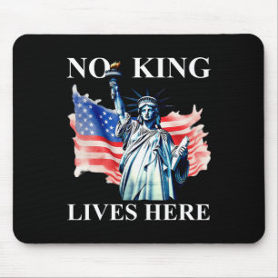 Geen koning woont hier Geen koningen in Amerika Vr Muismat