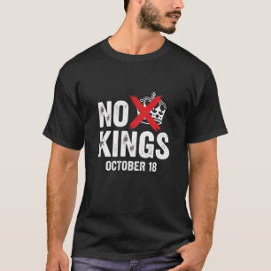 Geen Koningen 18 Oktober Geen Koningen Dag Grafisc T-shirt