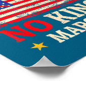 Geen koningen 28 maart 2026 geen koningendag Ameri Poster (Hoek)