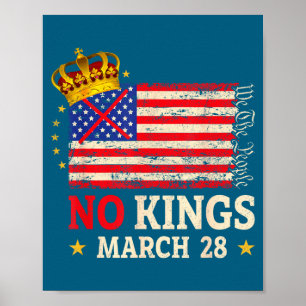 Geen koningen 28 maart 2026 geen koningendag Ameri Poster
