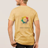 Geen Koningen 3 Tri-Blend Shirt (Achterkant)