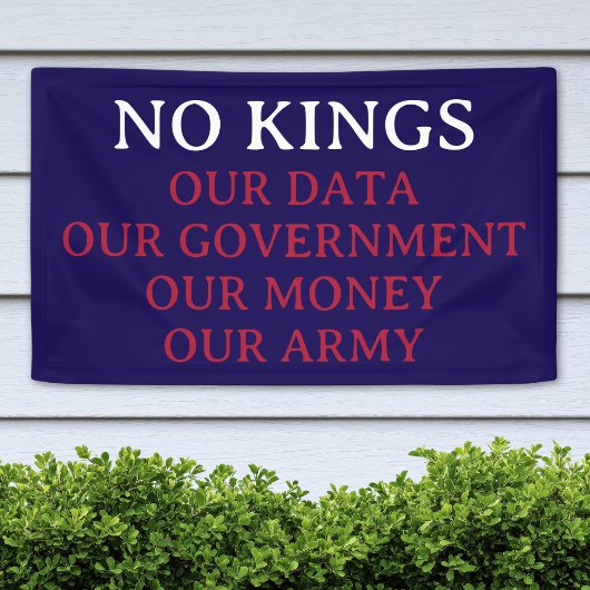 GEEN KONINGEN AANPAK PROTEST SPANDOEK